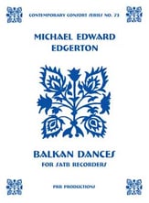 BALKAN DANCES RECORDER QUARTET cover